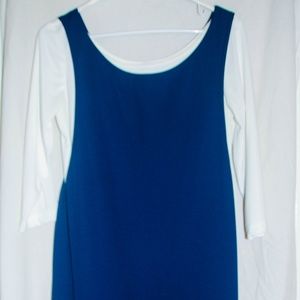Scarlett 2 Pieces Blue/White Woman Dress